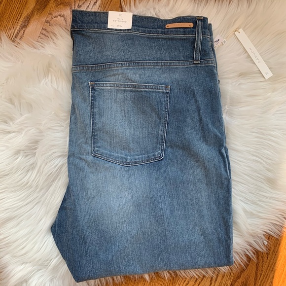 Caslon Arden Boyfriend High Waist ripped Jeans - Picture 4 of 8